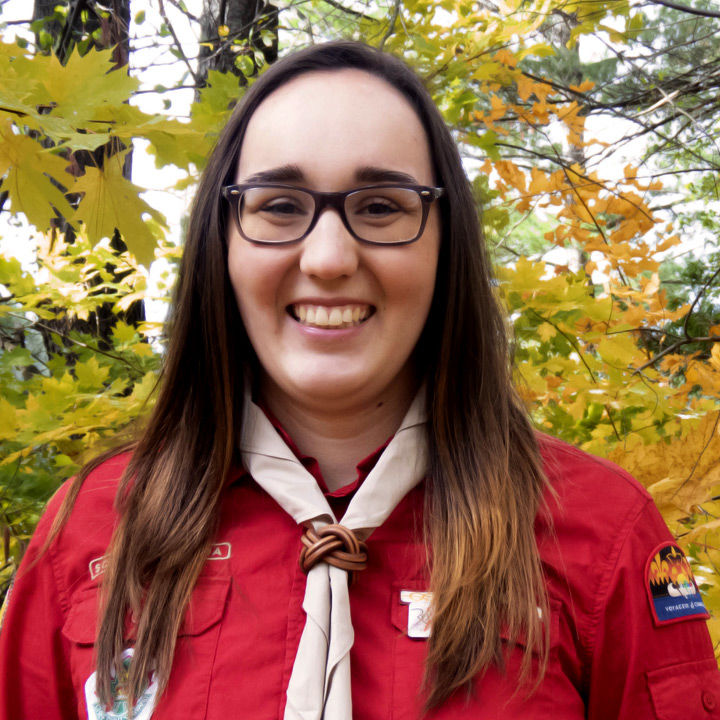 Annabelle first joined Scouts Canada at the age of six as a Beaver Scout in Nova Scotia. 