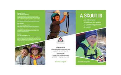 A Scout is...